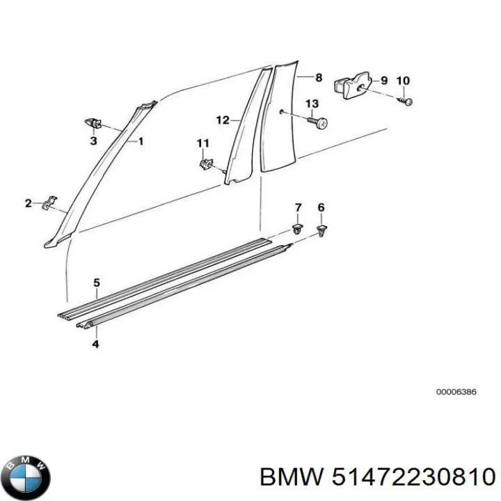  BMW 51472230810 ціна, від 383.72 USD