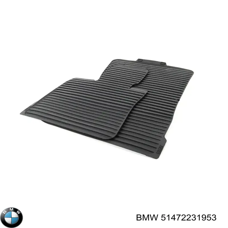 Килимок передній, комплект 2 шт. 51470416689 BMW