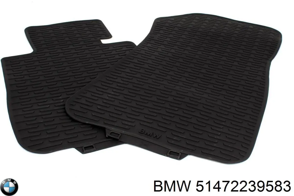 51472239583 BMW килимок передній, комплект 2 шт.
