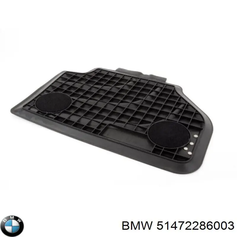 Килимок задній, комплект 2 шт. 51472286003 BMW