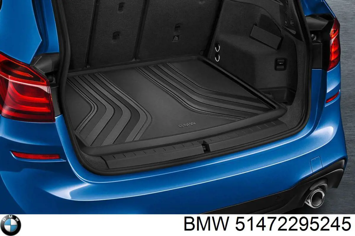 Гумовий килимок в багажник на BMW 4 (F32)