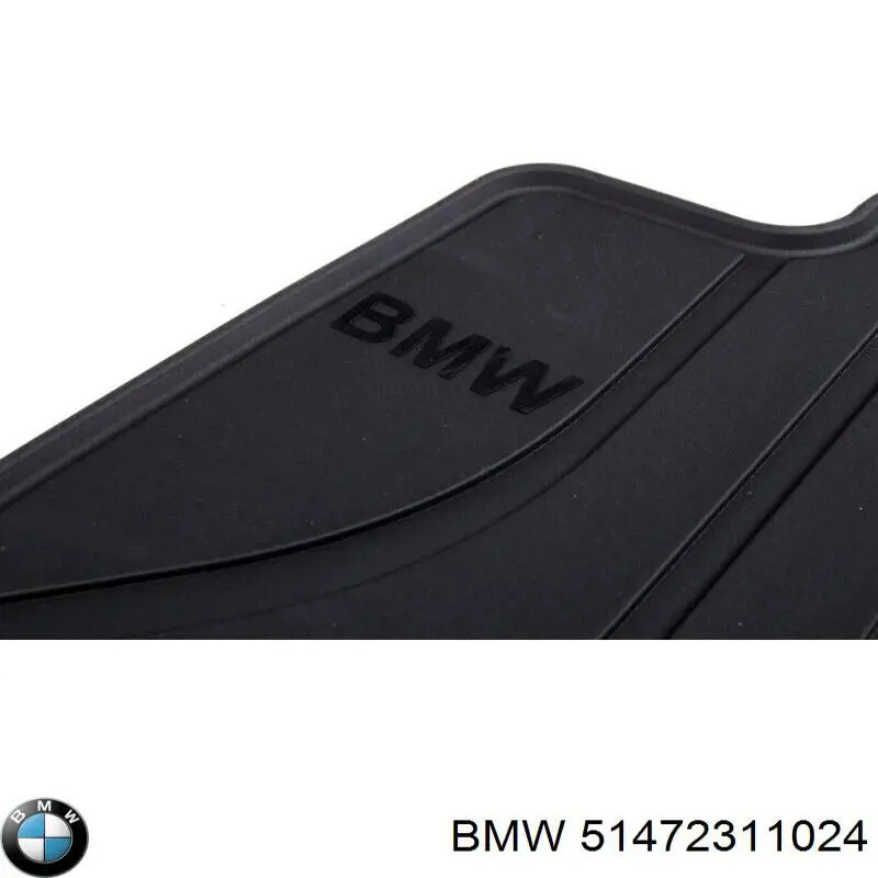 51472311024 BMW килимок передній, комплект 2 шт.