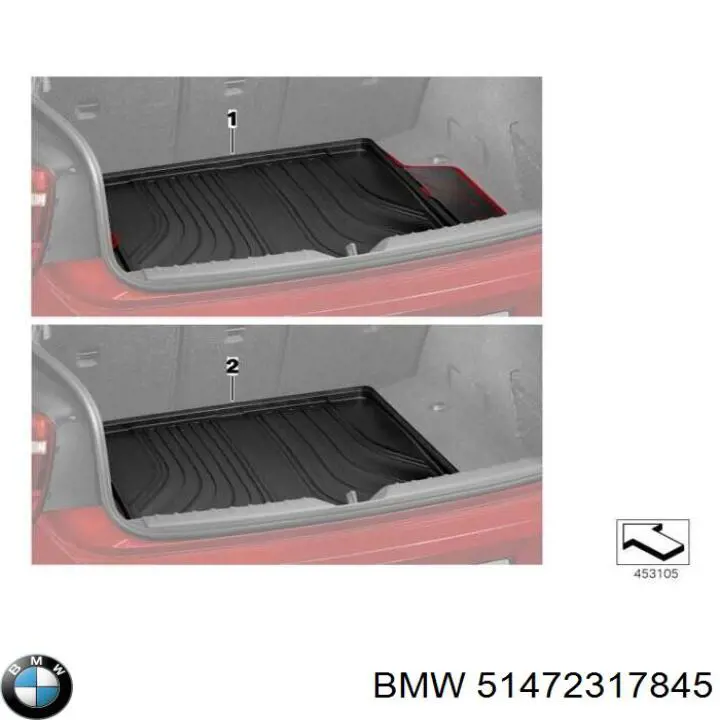 Купити 51472317845 BMW 