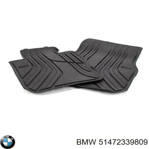 51472339809 BMW Гумові килимки передні