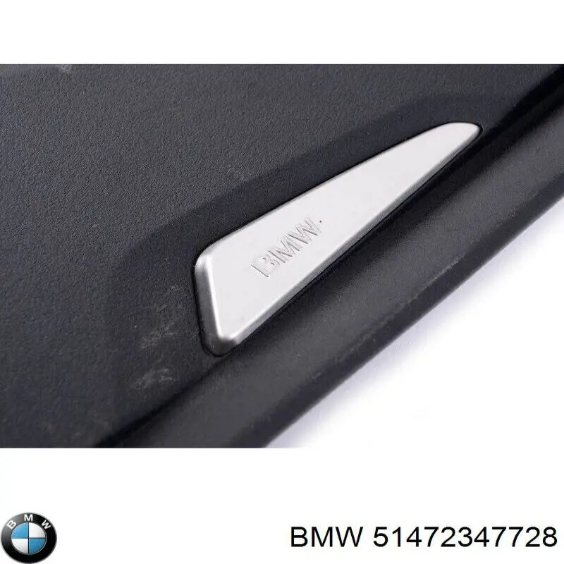 51472347728 BMW Коврики передние (Резиновые, Черный)