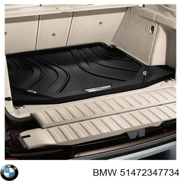 51472347734 BMW Задній килимок в багажник