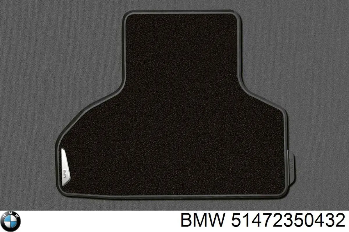 51472350432 BMW Гумові килимки передні