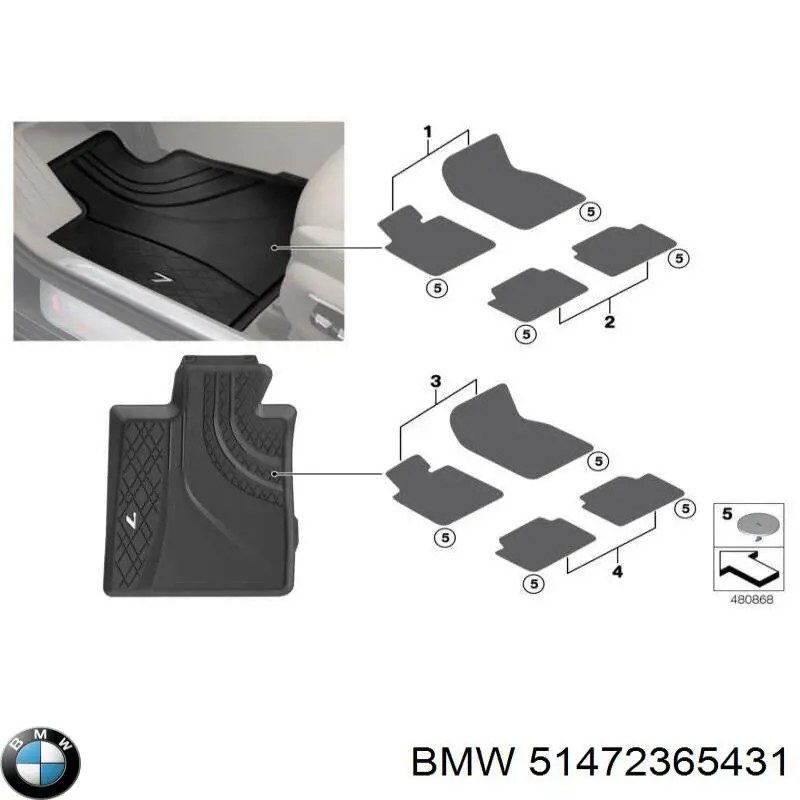 51472365431 BMW 