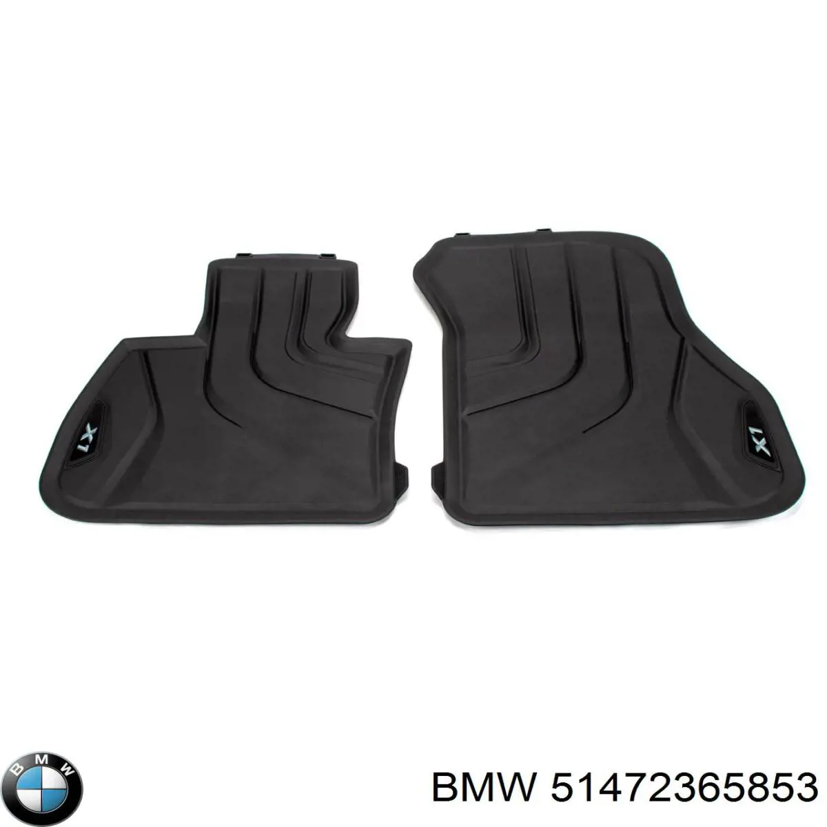 Килимок передній, комплект 2 шт. BMW 51472365853 ціна, від 118.35 USD