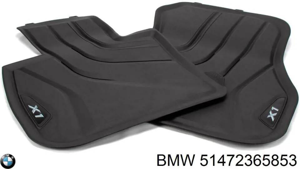51472365853 BMW Гумові килимки передні