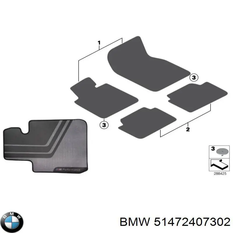 51472407302 BMW 