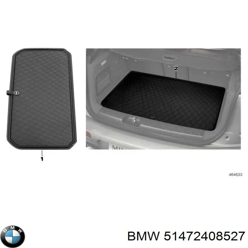  BMW 51472408527 ціна, від 121.01 USD