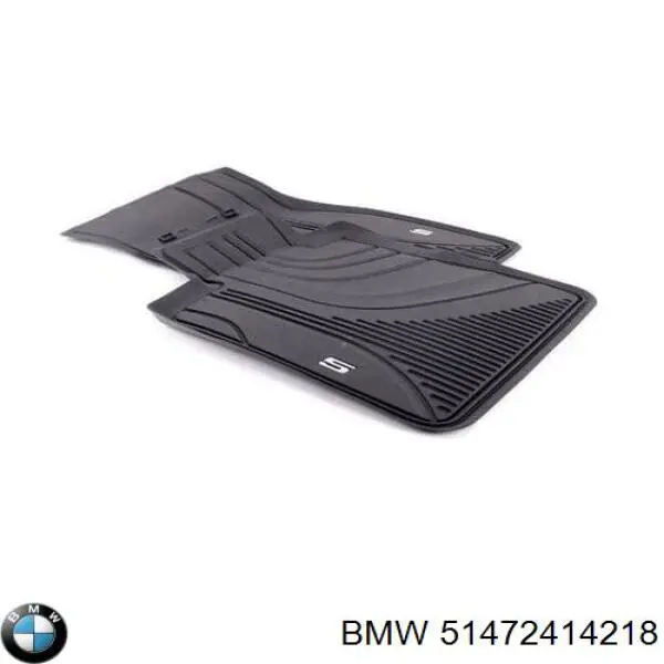 Гумові килимки передні на BMW 5 (G31)
