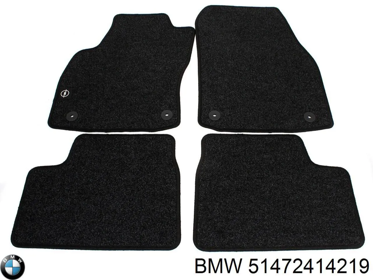 51472414219 BMW Килимки в салон задні