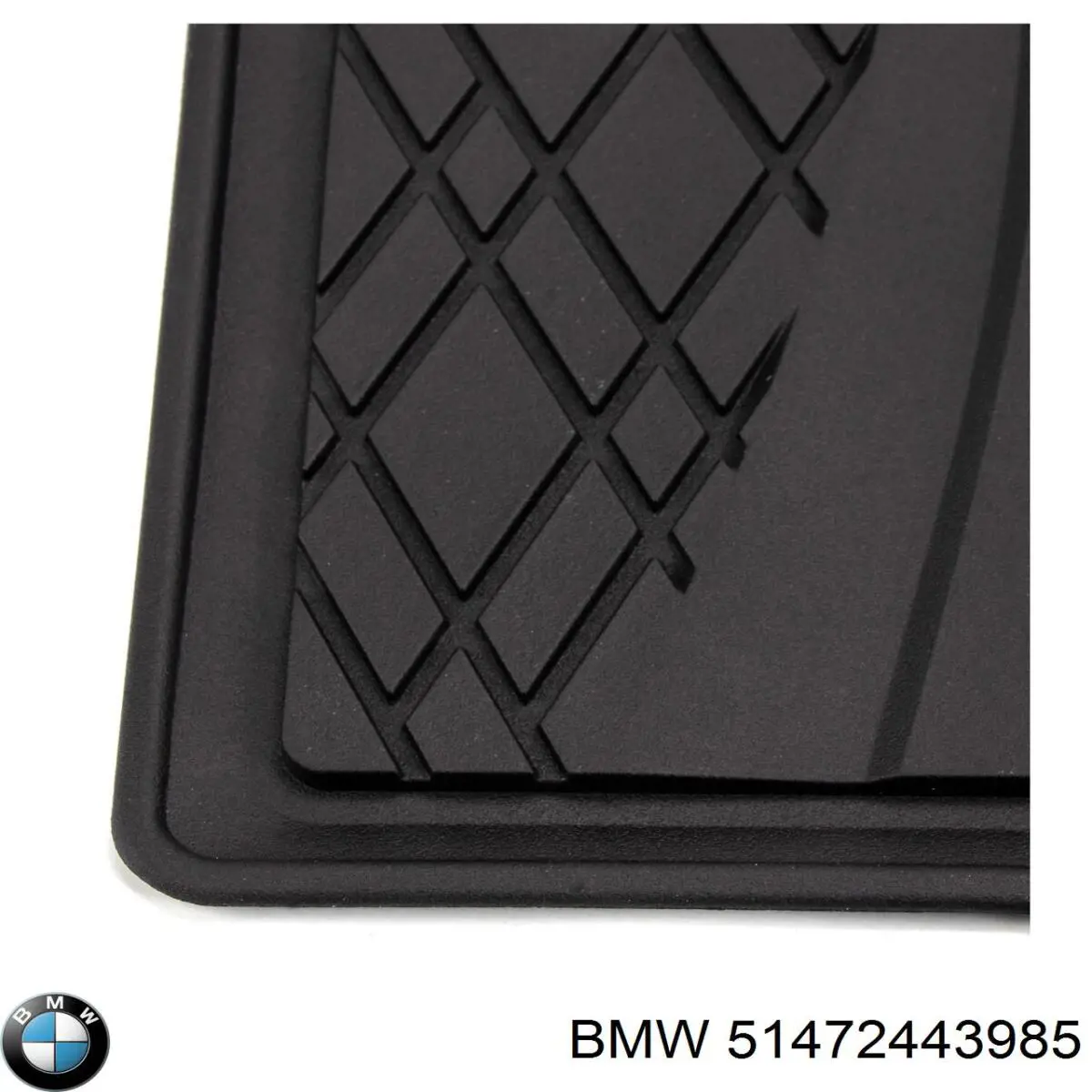 Килимок передній, комплект 2 шт. BMW 51475B70A01 ціна, від 129.96 USD