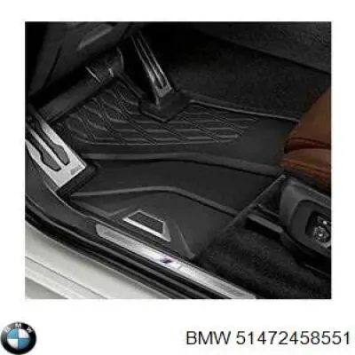 Килимки в салон передні на BMW X6 (G06, F96)