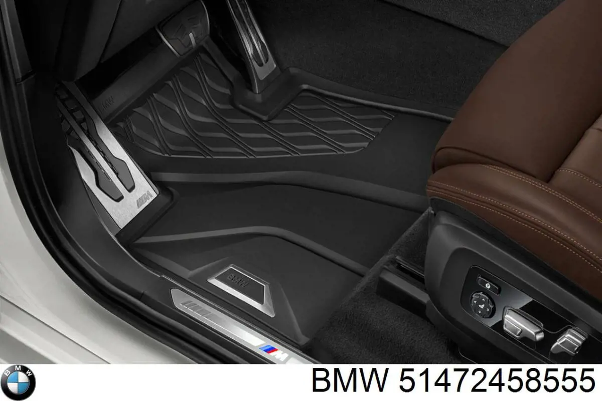 Килимок задній, комплект 2 шт. на BMW X7 (G07)