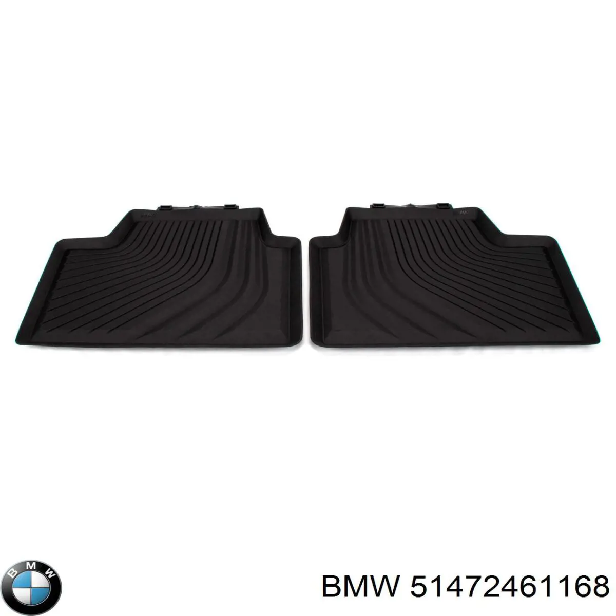 Килимок передній, комплект 2 шт. BMW 51472461168 ціна, від 122.88 USD