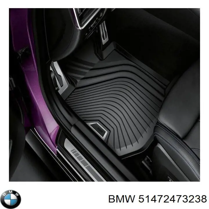 51472473238 BMW Гумові килимки передні