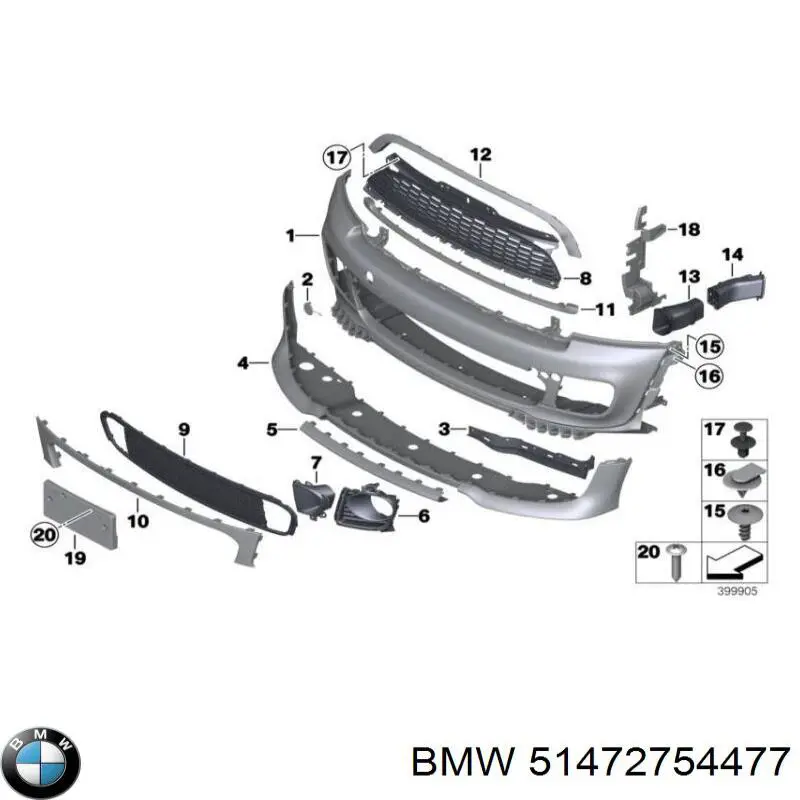  BMW 51472754477