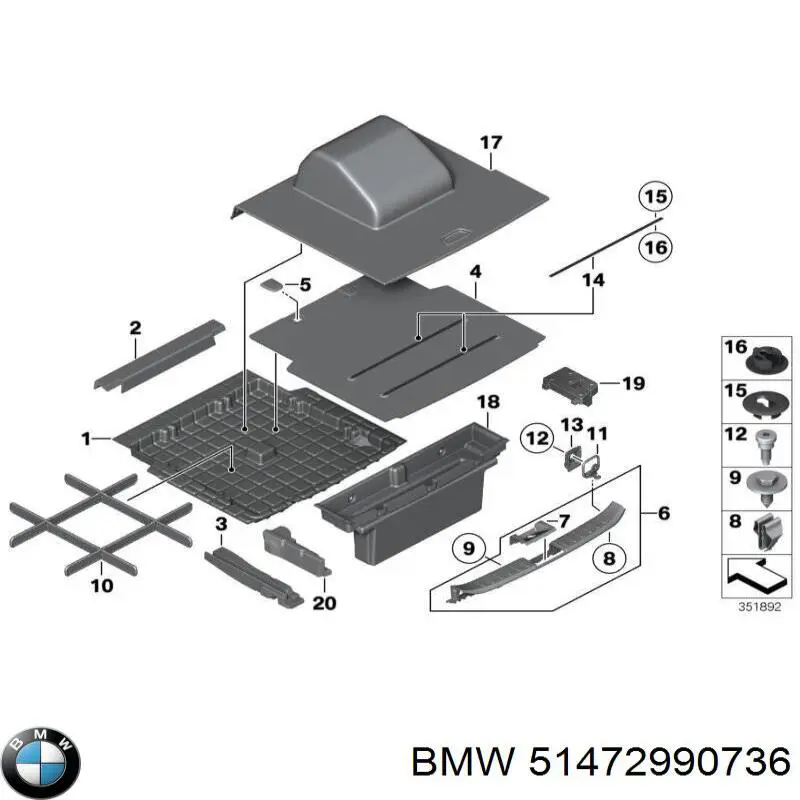 51472990736 BMW 