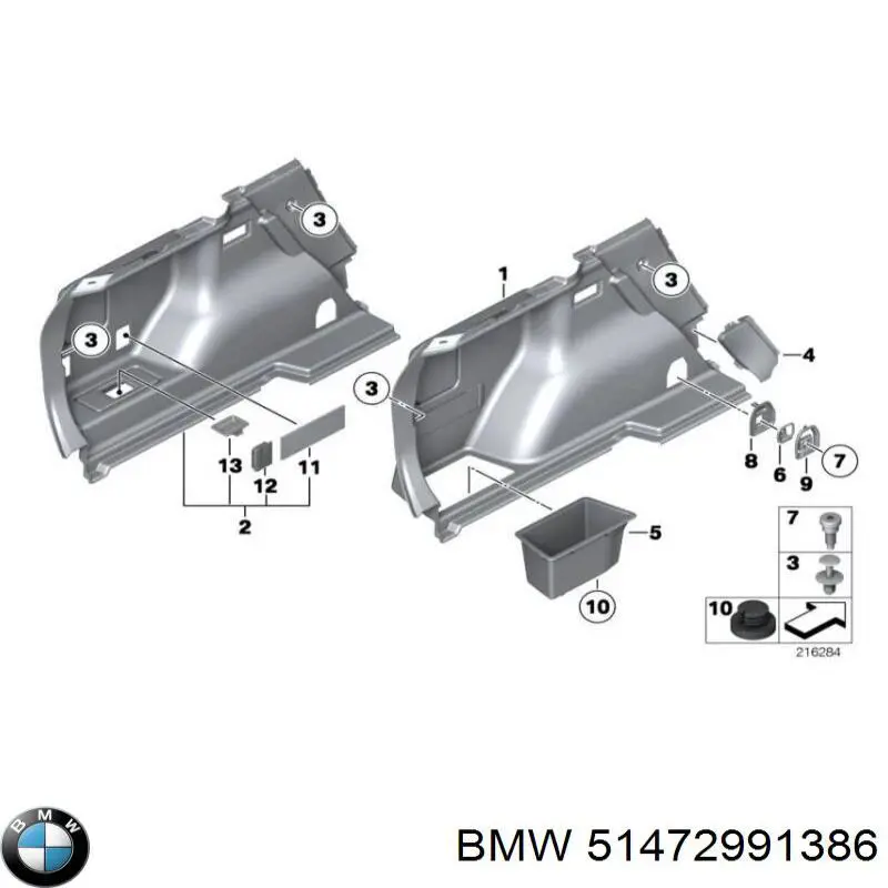 51472991386 BMW 