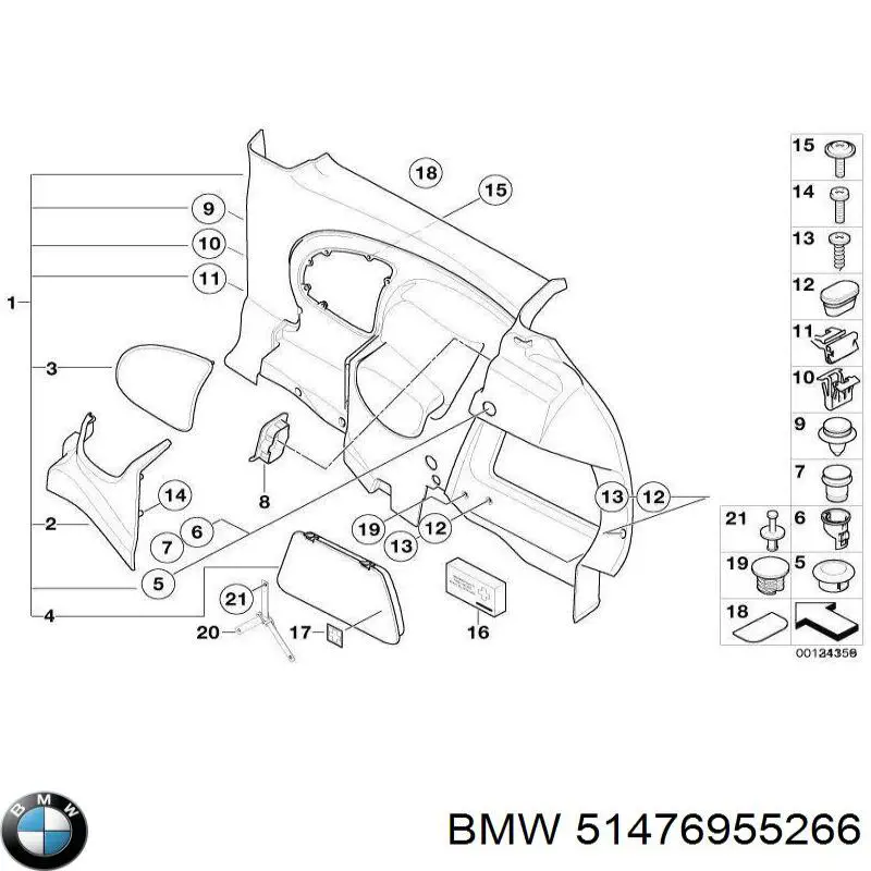  BMW 51476955266 ціна, від 5.56 USD