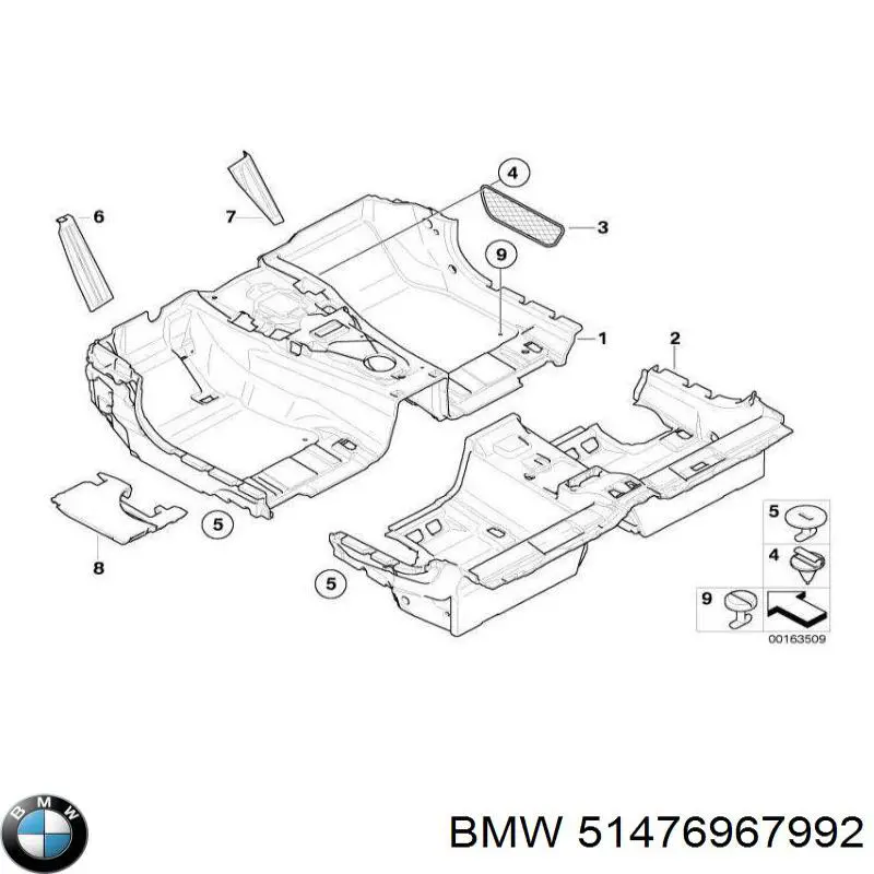  BMW 51476967992 ціна, від 118.41 USD