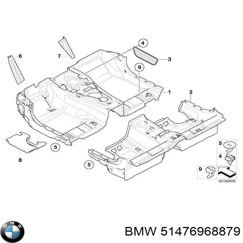 Купити 51476968879 BMW 