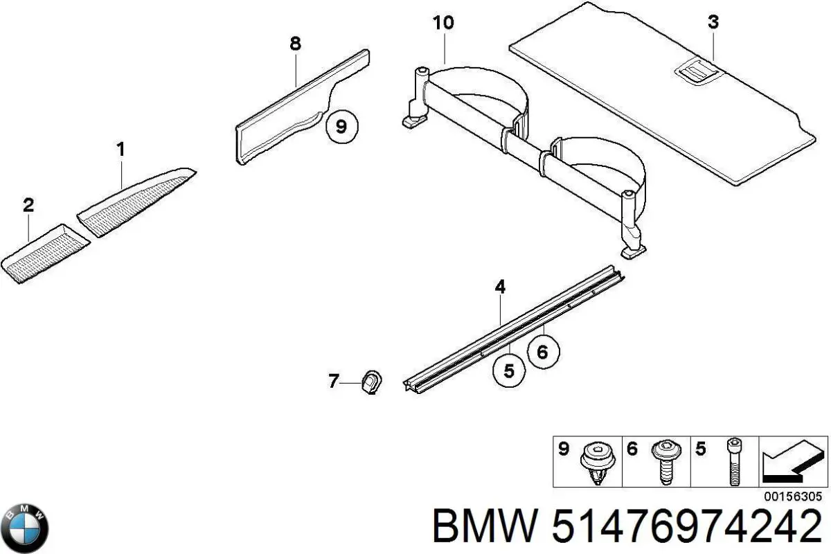  BMW 51476974242 ціна, від 25.34 USD