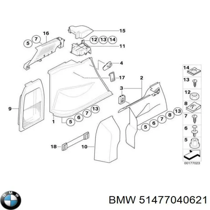 51477040621 BMW 