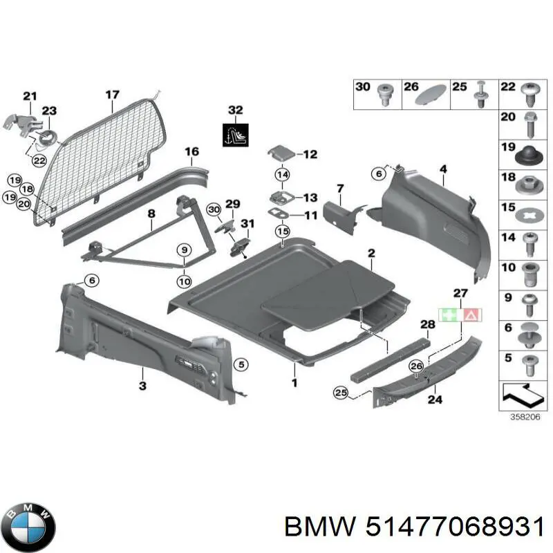  51477068931 BMW