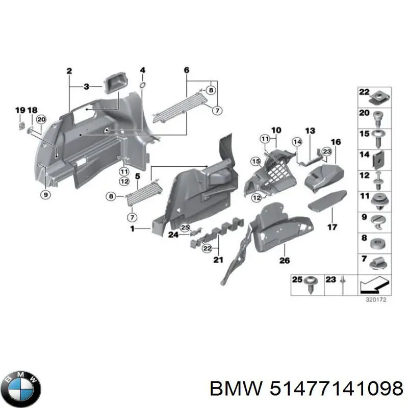 51477141098 BMW 