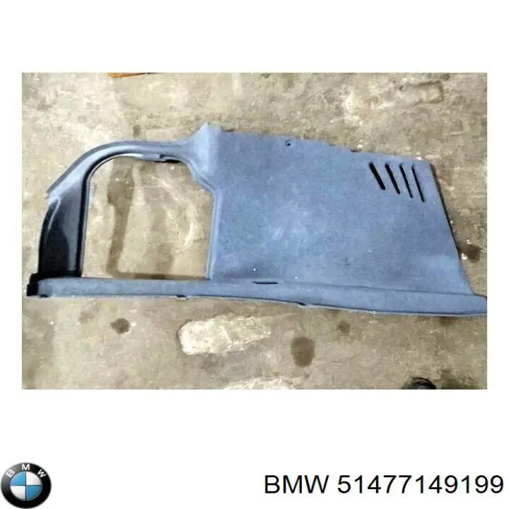 Облицювання багажного відсіку, ліве 51477149199 BMW