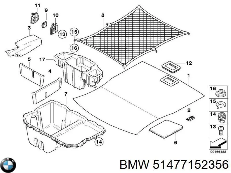  BMW 51477152356 ціна, від 22.80 USD