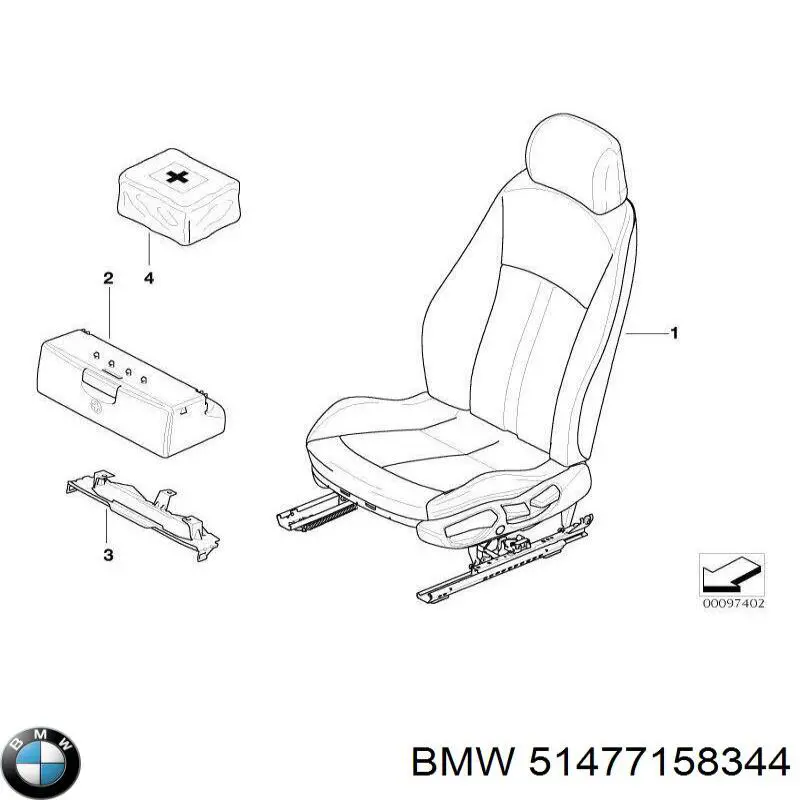  BMW 51477158344 ціна, від 23.71 USD
