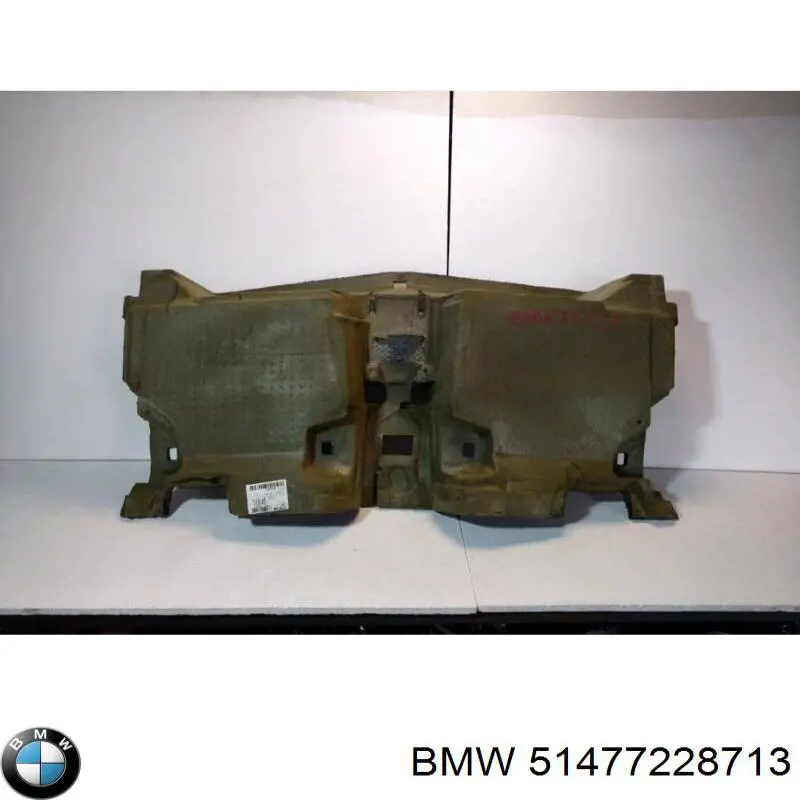 51477228713 BMW Покриття підлогове салону, заднє