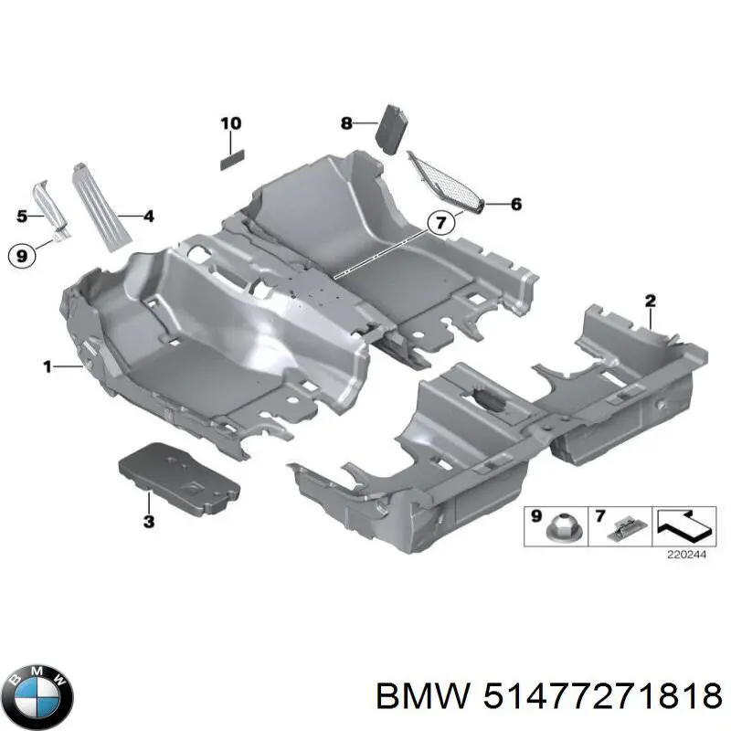 51477271818 BMW 