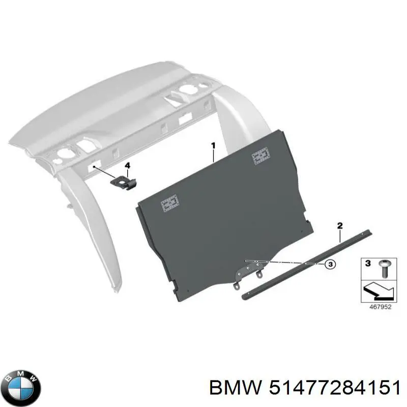  BMW 51477284151 ціна, від 50.68 USD