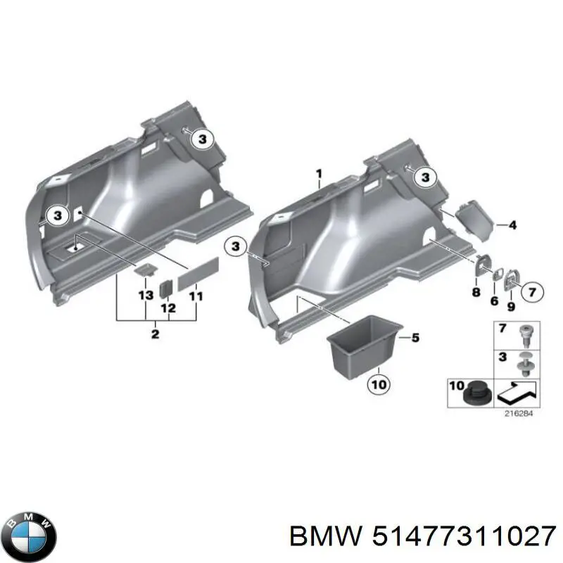 51477311027 BMW 