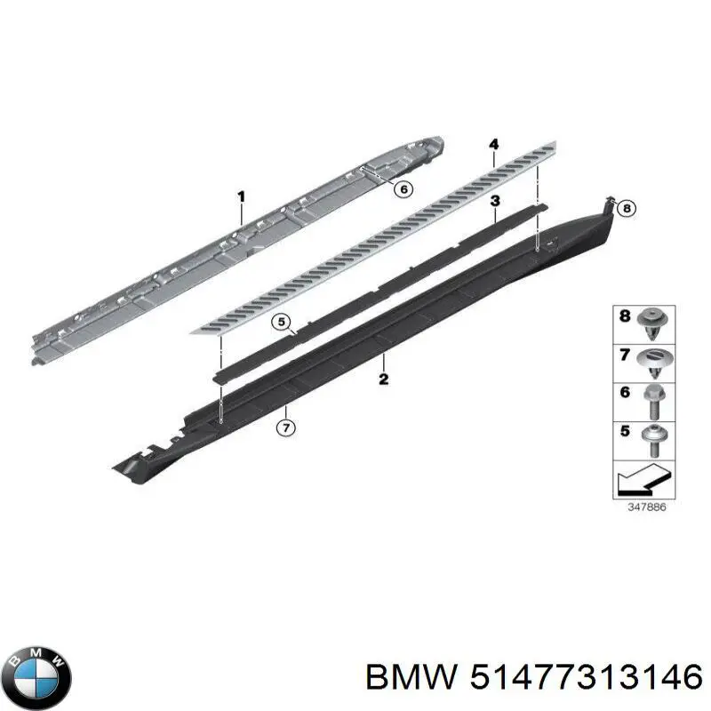  BMW 51477313146 ціна, від 114.79 USD