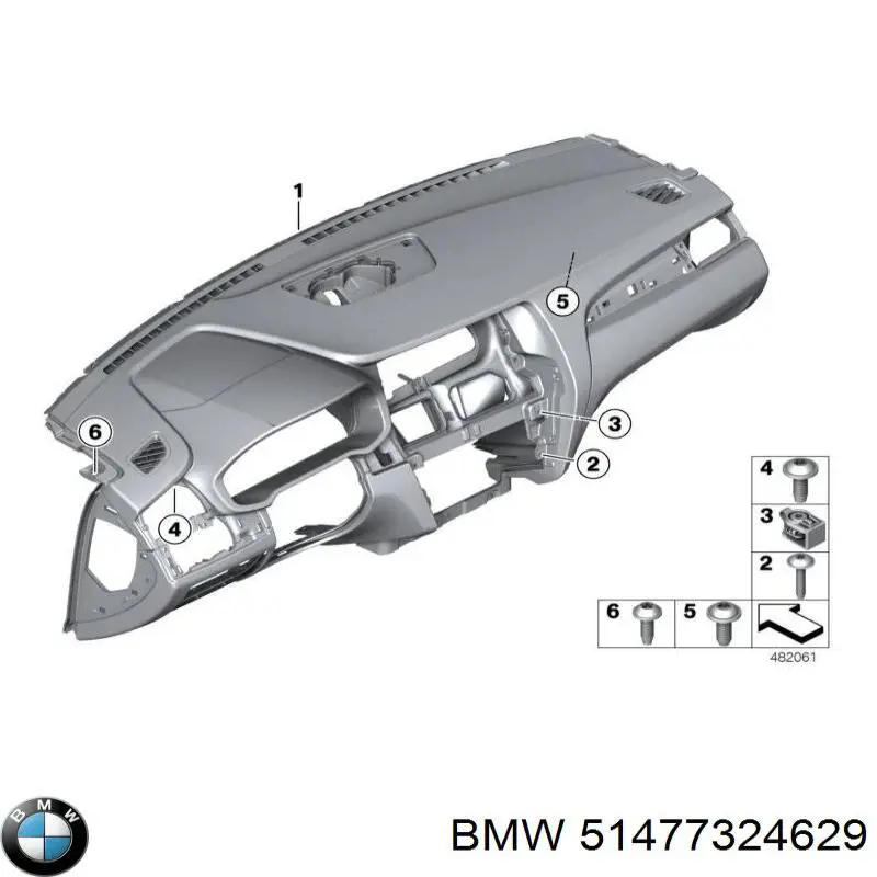  BMW 7324629 ціна, від 12.65 USD
