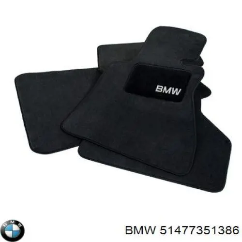 Купити 51477351386 BMW Килимки автомобільні