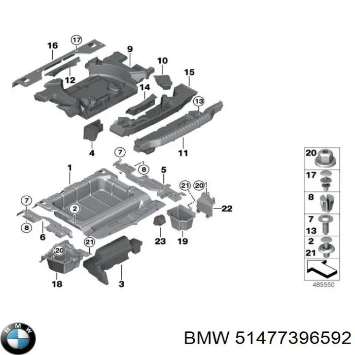 Батарея акумуляторна BMW 51477396592 ціна, від 7.05 USD