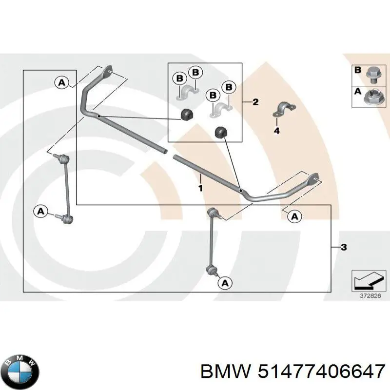  BMW 51477406647 ціна, від 50.51 USD