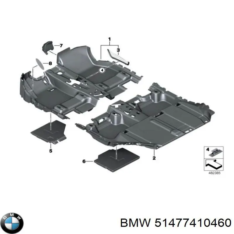  BMW 51477410460 ціна, від 18.75 USD