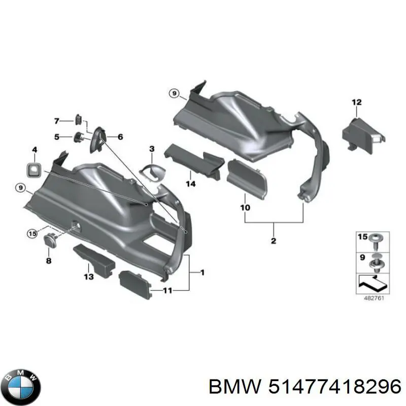 51477418296 BMW 