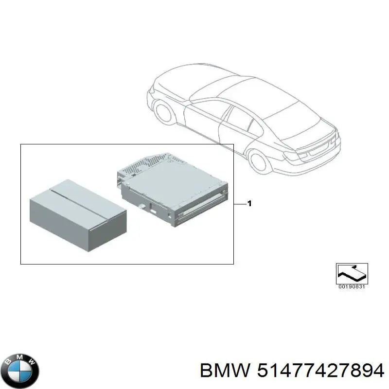 BMW 51477427894 ціна, від 147.46 USD