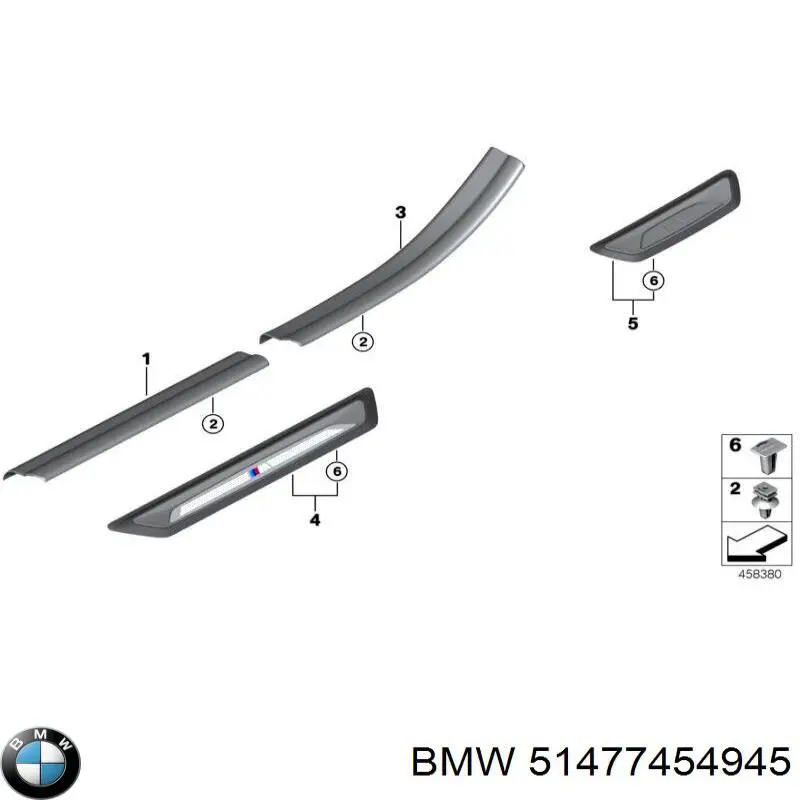  BMW 51477454945 ціна, від 16.93 USD
