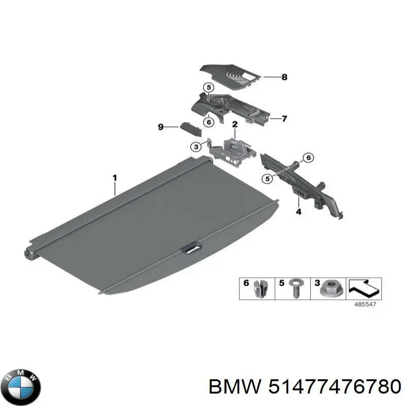  BMW 51477476780 ціна, від 11.40 USD